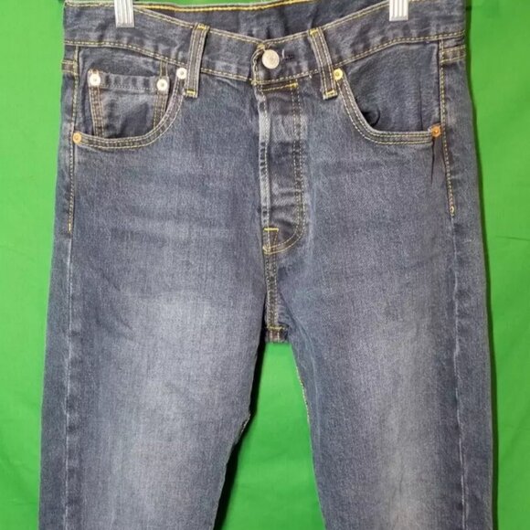 Levi's 501 93 Straight Fit Jeans Blue EUC Men's 29 x30 classic fit, regular fit - Picture 1 of 8